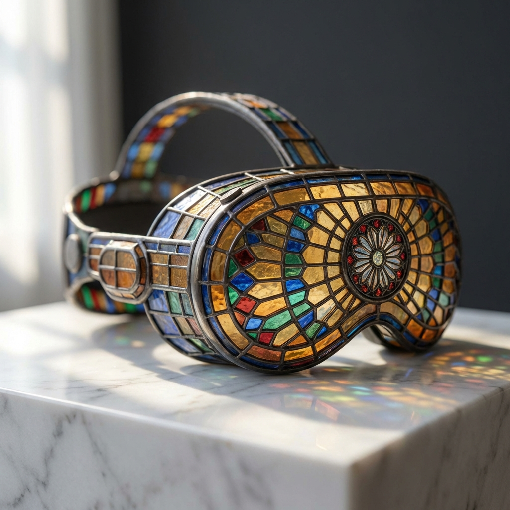 Cathedral Glass Vision Pro