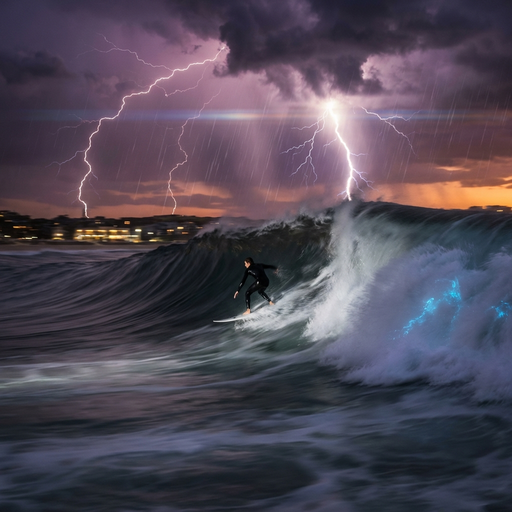 Lightning Surf at Bondi