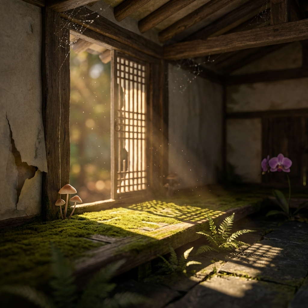 Nature Reclaims the Hanok