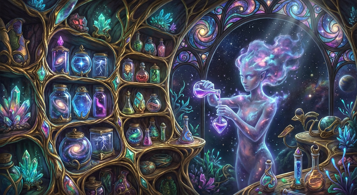 The Nebula Alchemist's Chamber