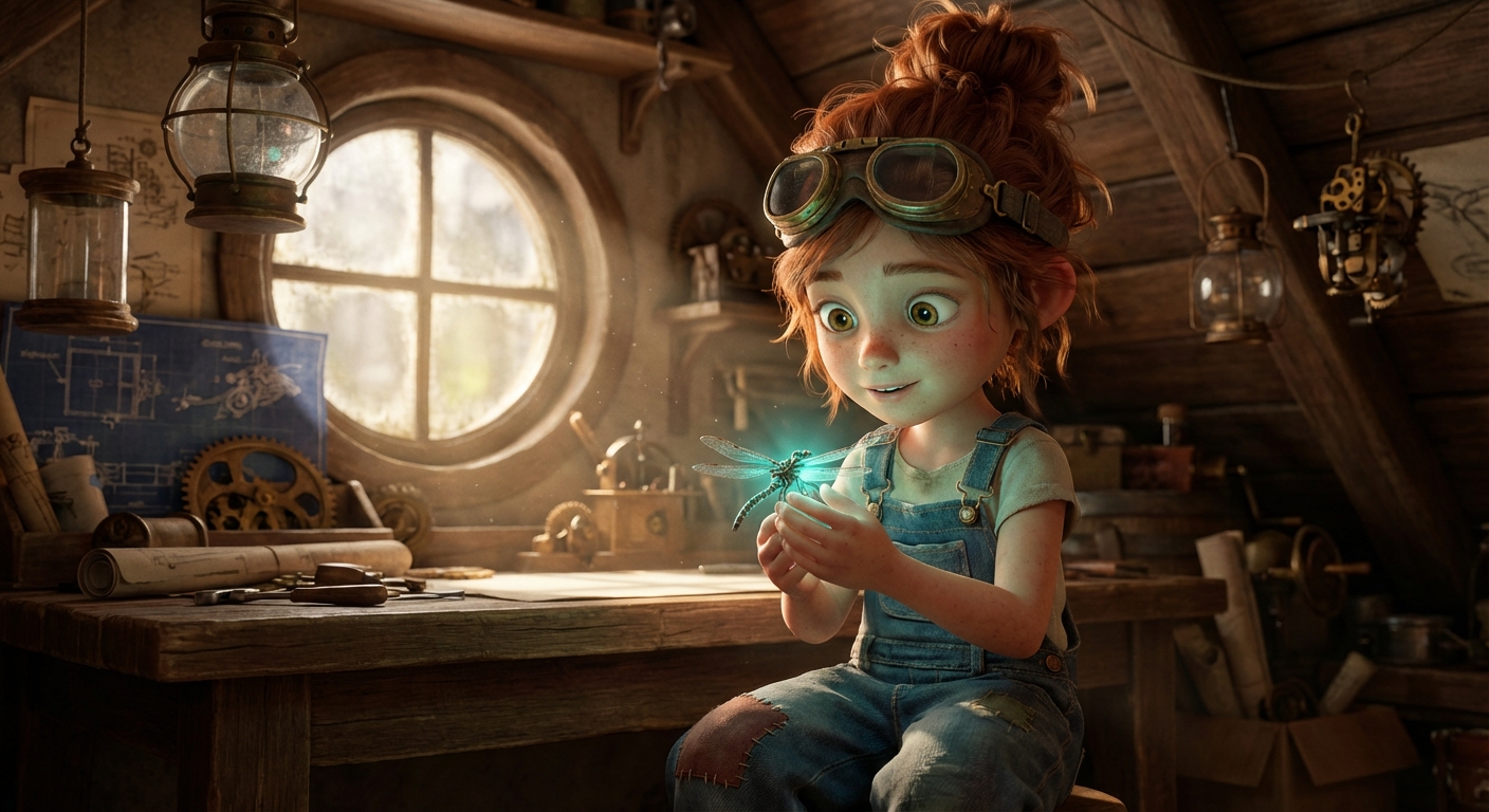 The Tinkerer's Turquoise Spark
