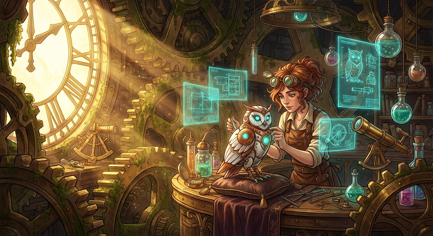 The Clockwork Atelier's Golden Hour