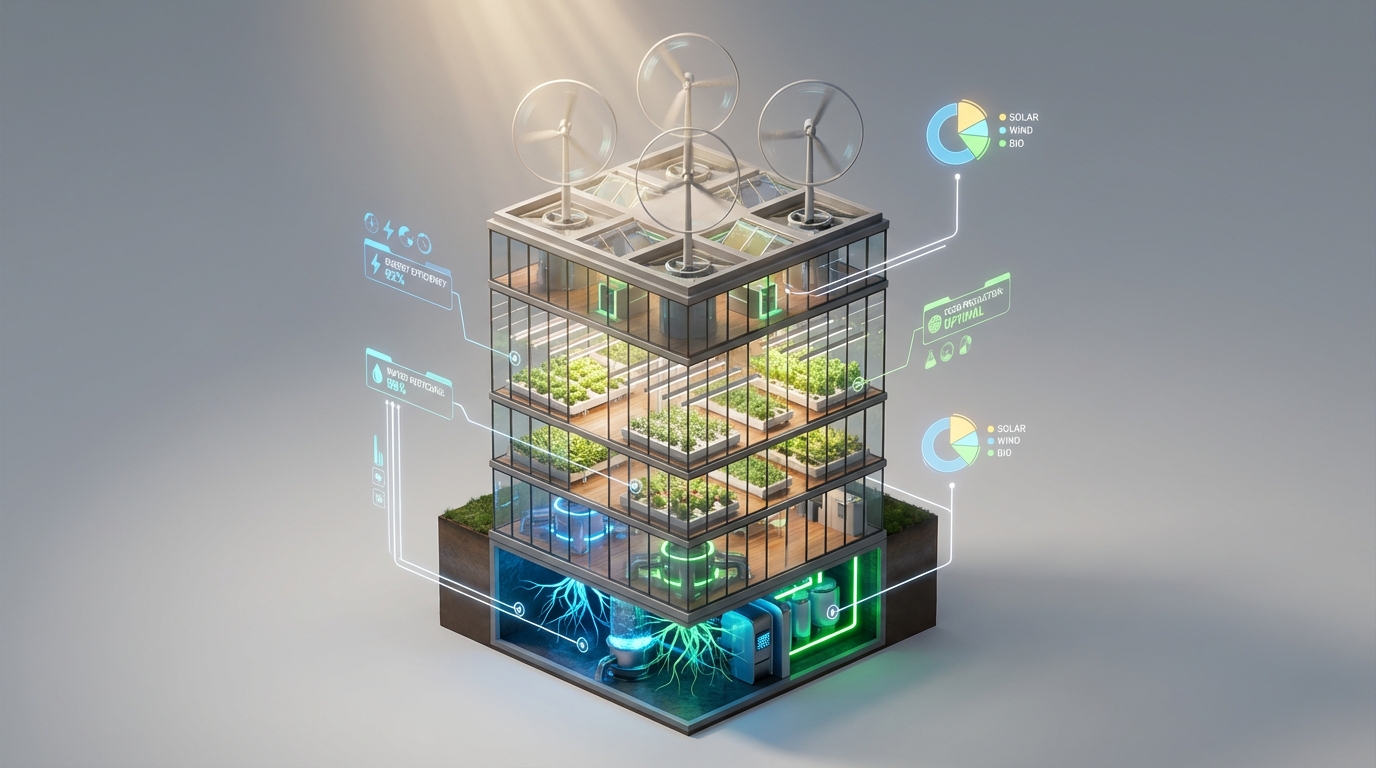 The Verdeant Nexus: A Solarpunk Blueprint