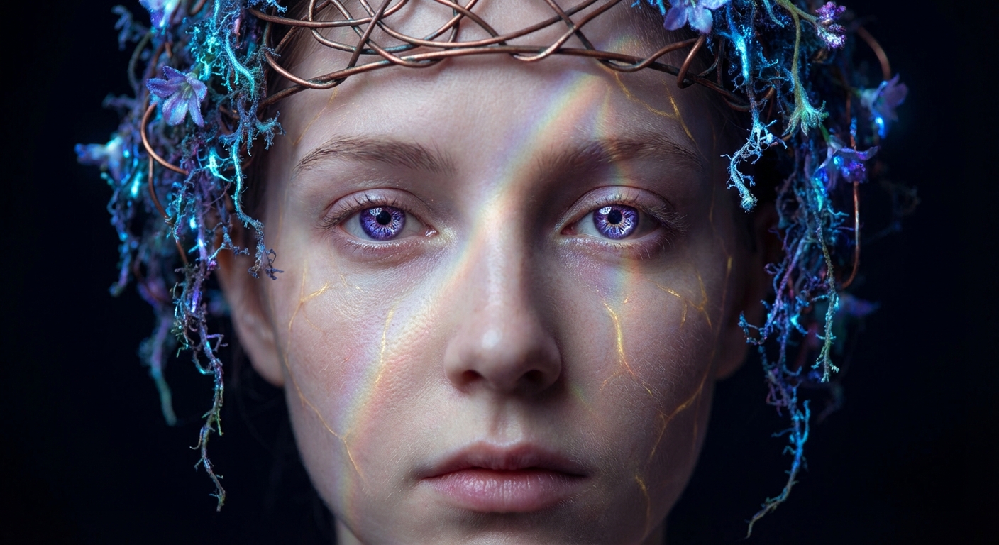 The Prismatic Saint of Gilded Veins