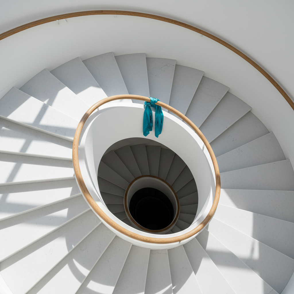 Fibonacci's Teal Whisper