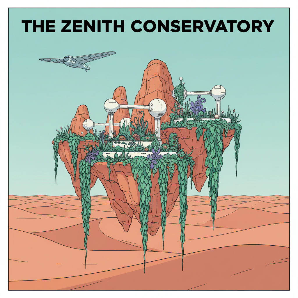 Zenith Conservatory: Floating Gardens of Aethel