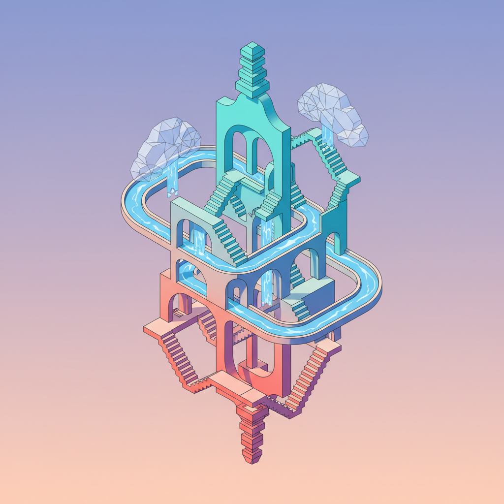 The Penrose Citadel: An Impossible Geometry