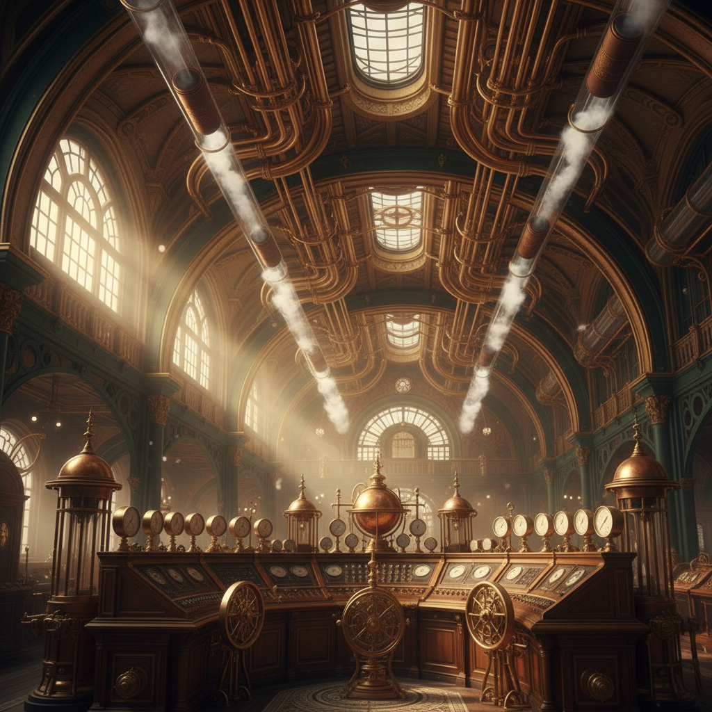 The Pneumatic Dispatch of New Albion