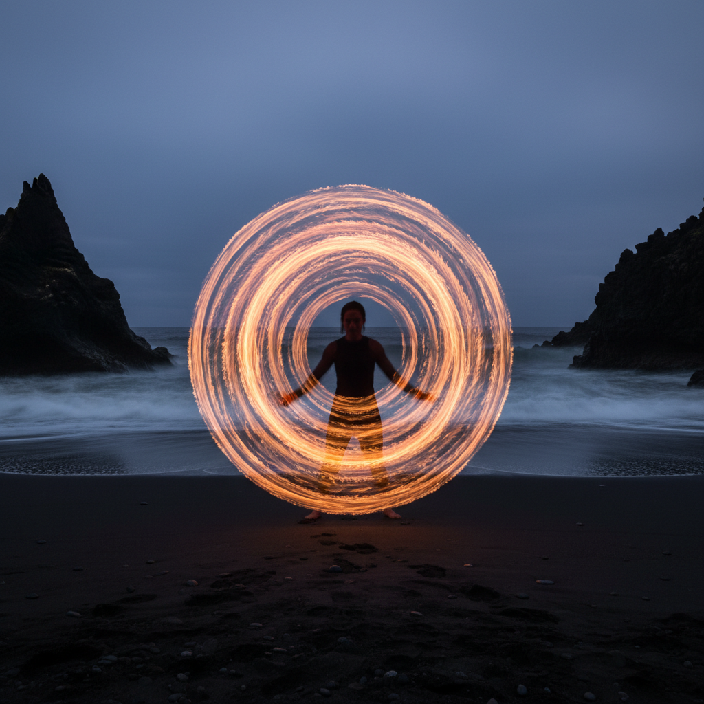 Pyric Vortex on Obsidian Shores
