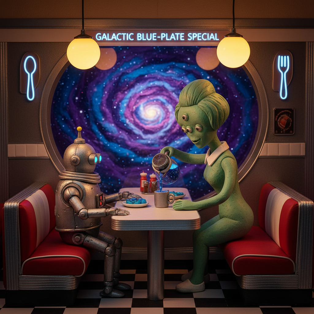 The Galactic Blue-Plate Special