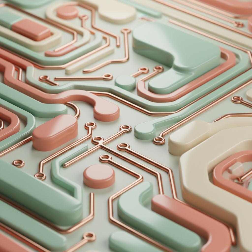The Ceramic Circuit: Pastel Utopia