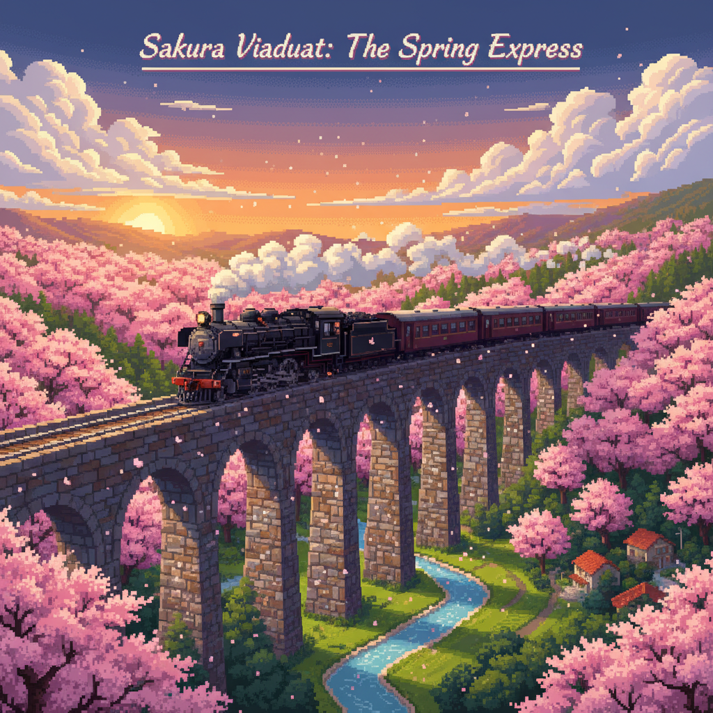 Sakura Viaduct: Spring Express