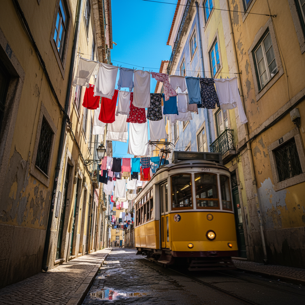 Whispers of Linen, Echoes of Lisbon