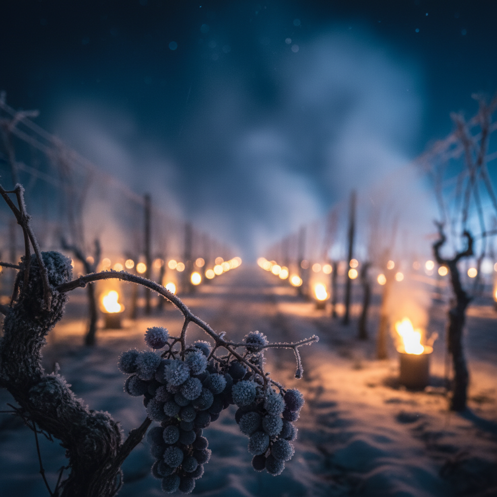 Midnight Harvest: Frost and Fire