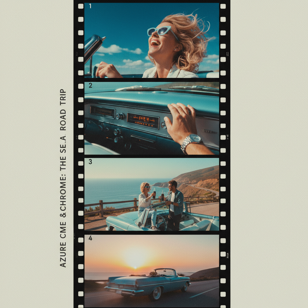 Azure & Chrome: Coastal Road Trip