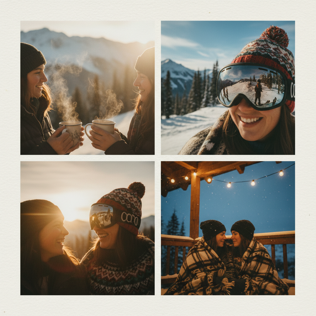 Alpine Glow: The Après-Ski Diary