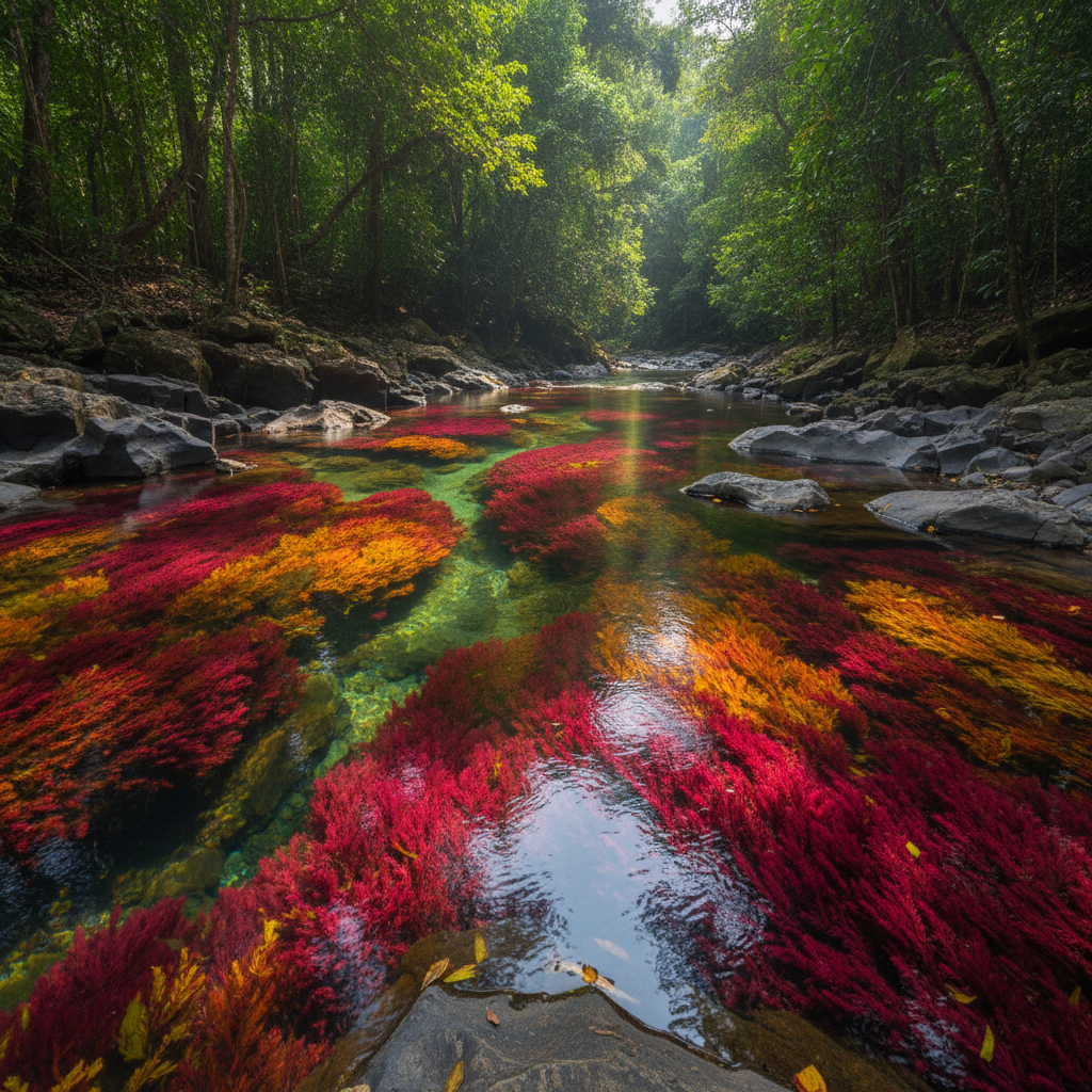 The Liquid Prism: Caño Cristales