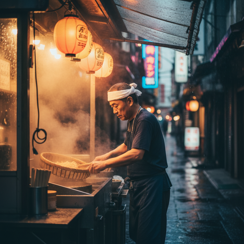The Midnight Ladle: Tokyo Ramen Master