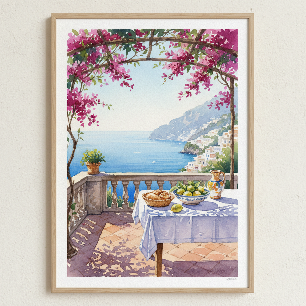 Amalfi Morning Serenity