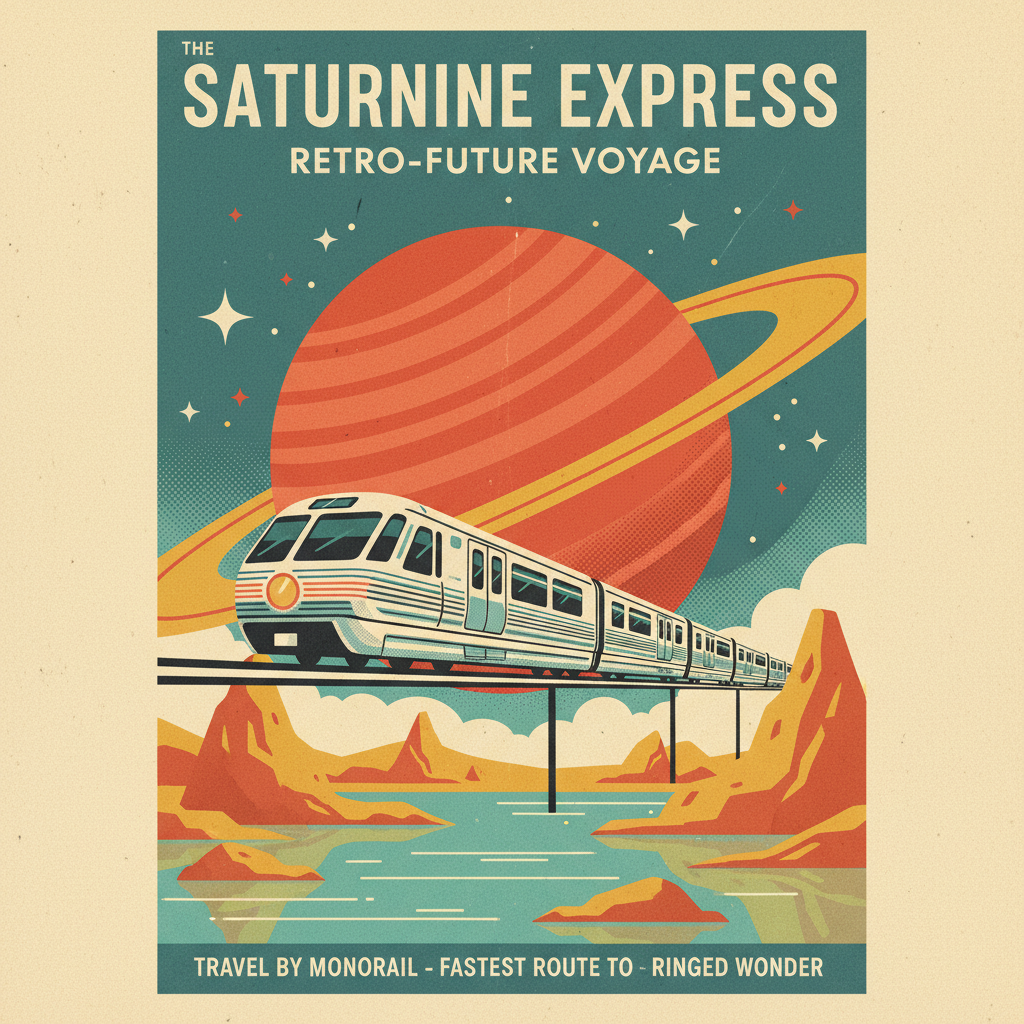 The Saturnine Express: Retro-Future Voyage