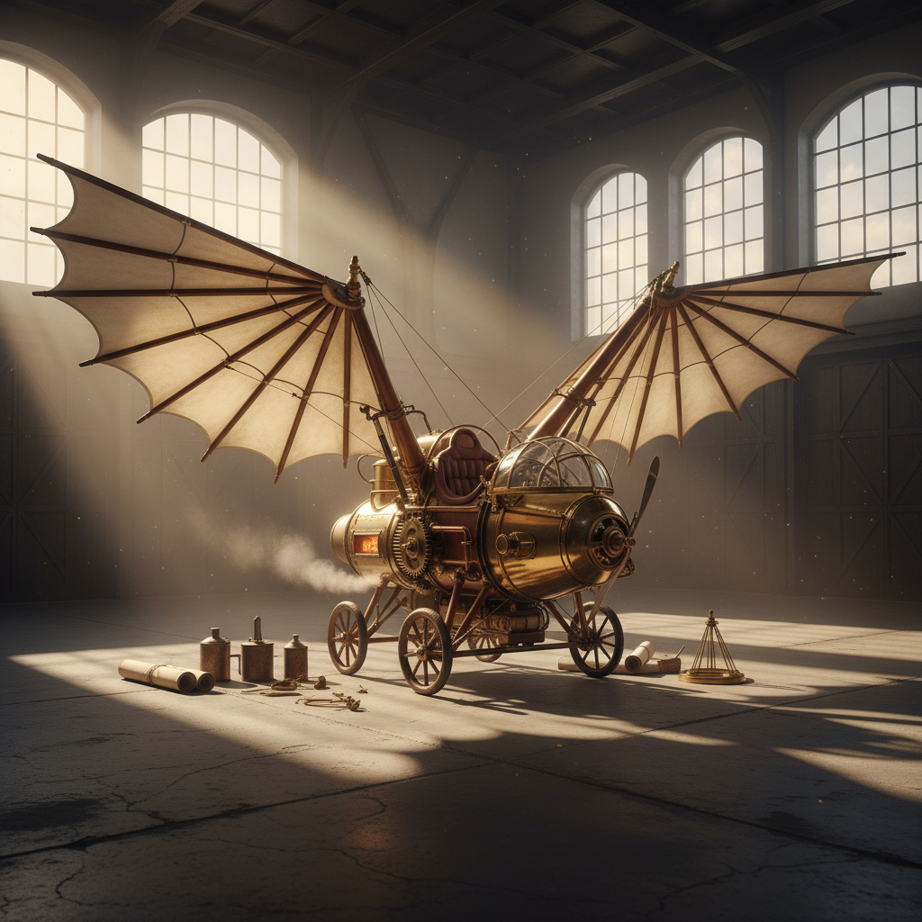 The Gilded Ornithopter: Dawn of Ingenuity
