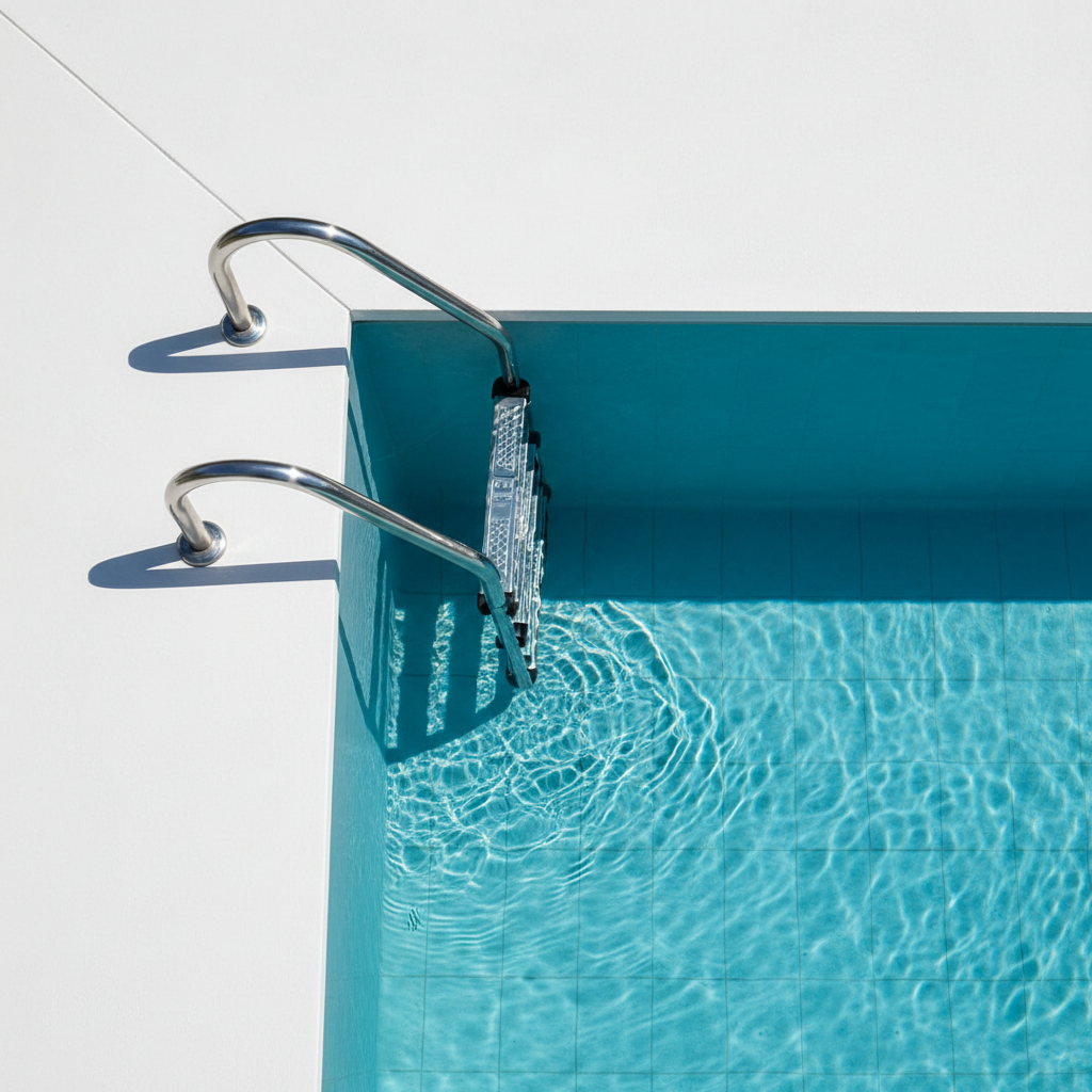 Aqua Geometry: Chrome Descent