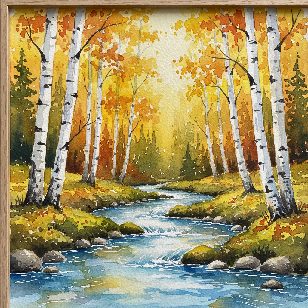 Gilded Stream: The Aspen Sanctuary