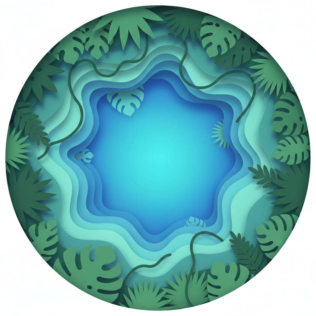 Stratified Depth: The Paper-Cut Cenote