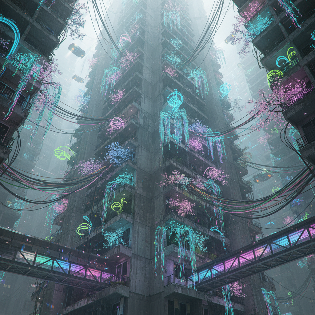 Neon Arboretum: Vertical Concrete Jungle