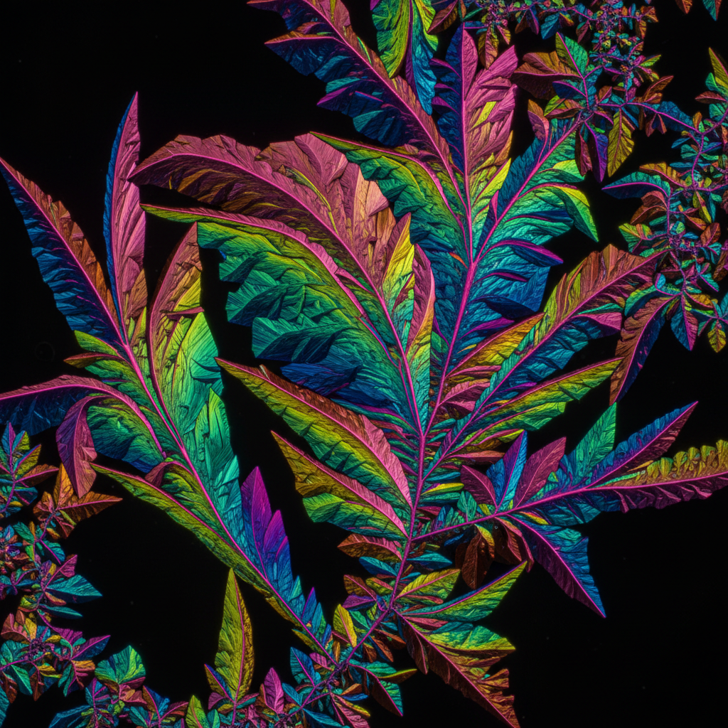 The Crystal Frontier: Birefringent Lattice