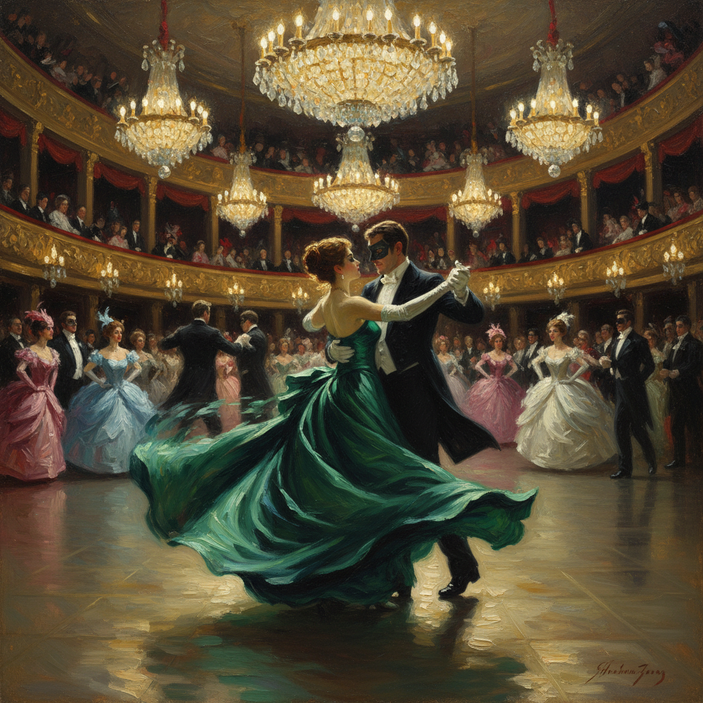 The Midnight Waltz: Bravura in Silk