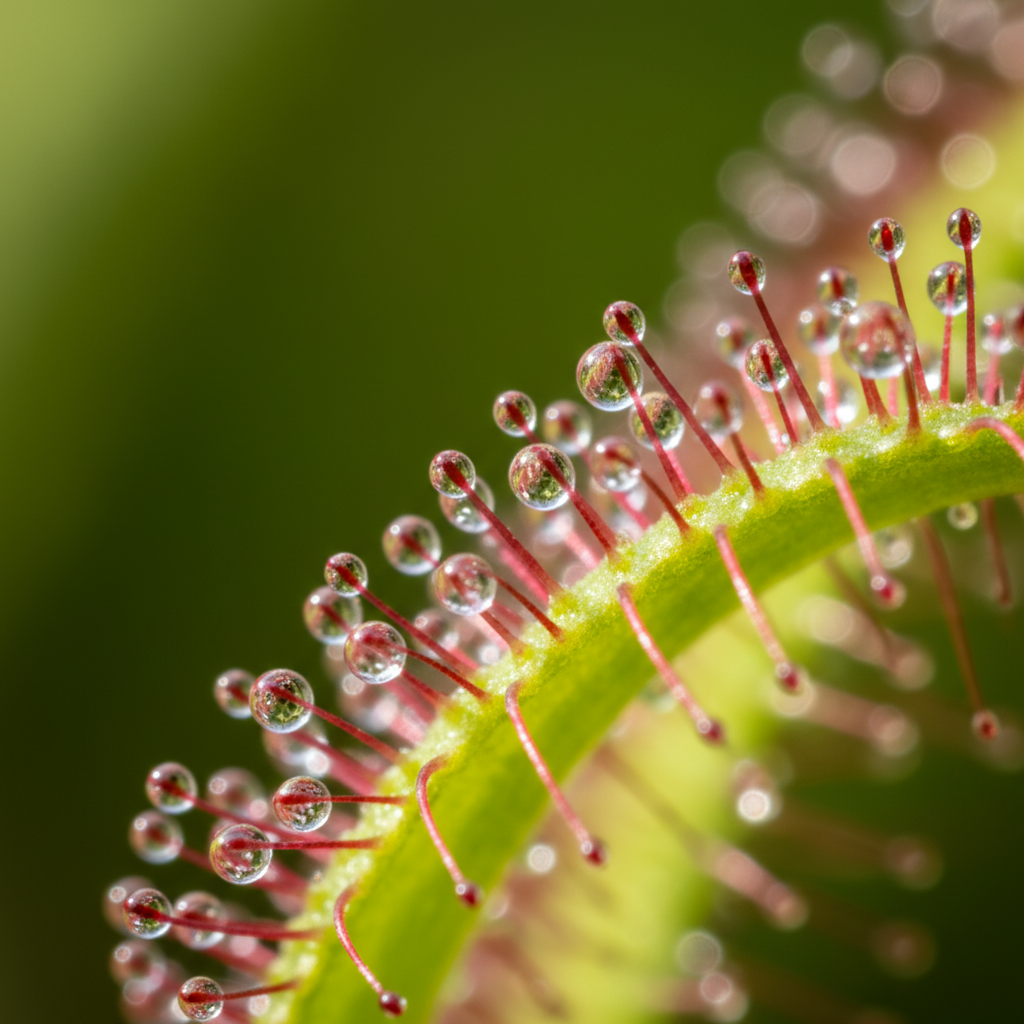 The Crimson Snare: Drosera Dew