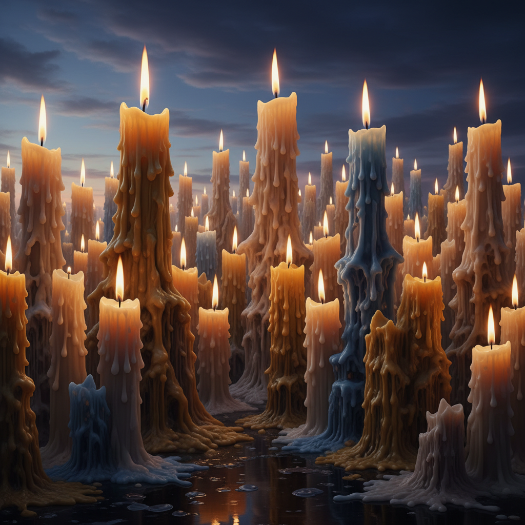 The Wax Metropolis: Ephemeral Skyline
