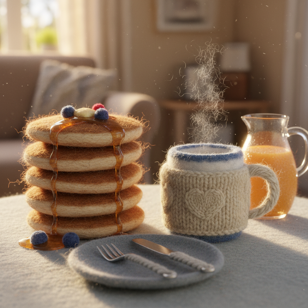 The Felted Feast: Woolen Morning