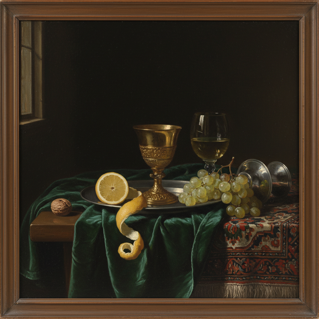 The Silent Banquet: A Study in Vanitas