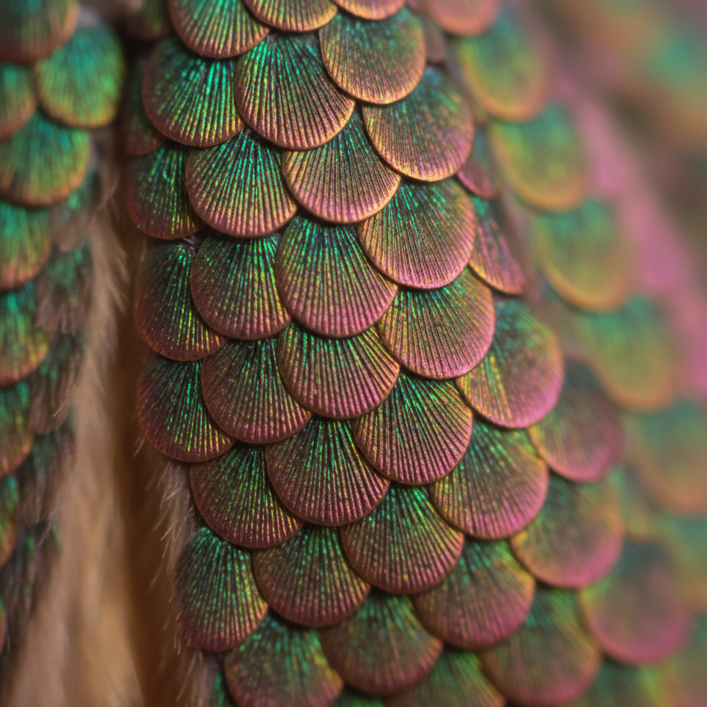 Chromatic Armor: Wing Scale Topography