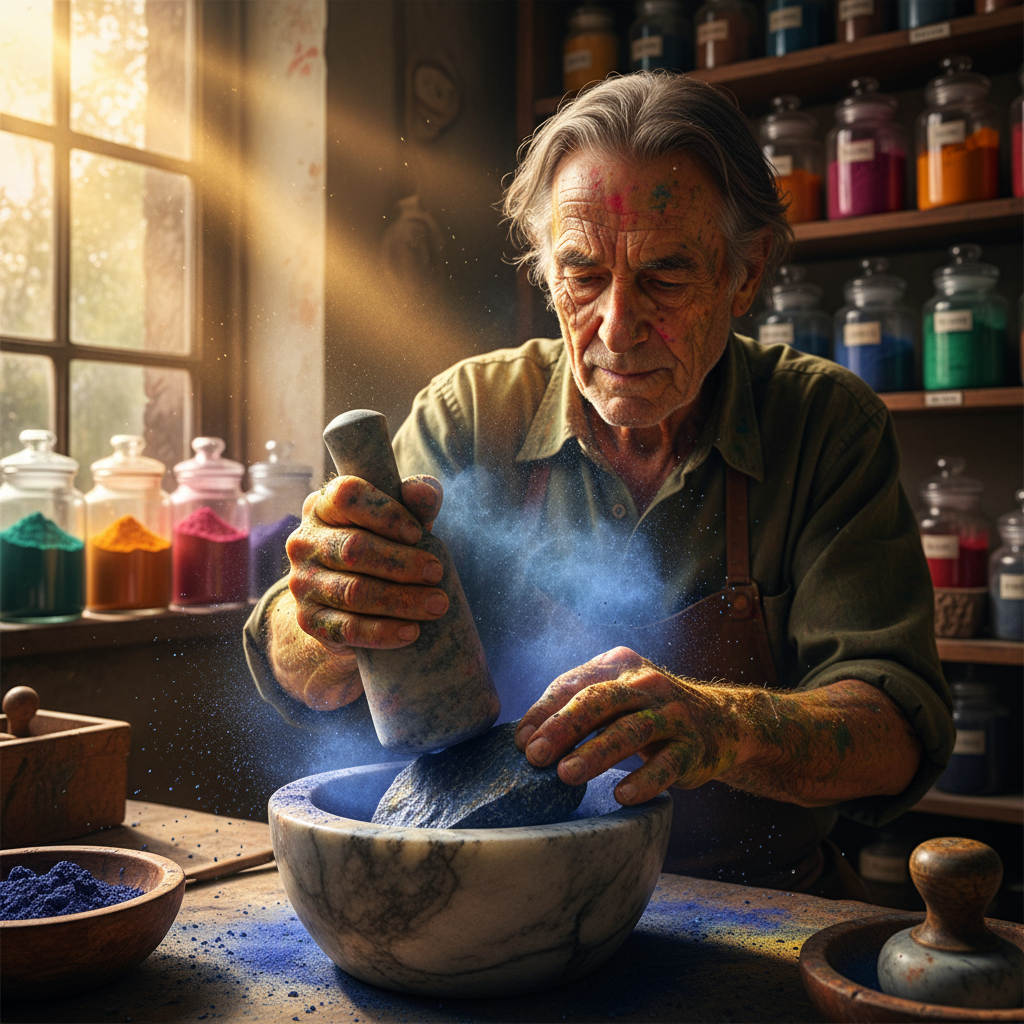 Chromatic Dust: The Genesis of Ultramarine