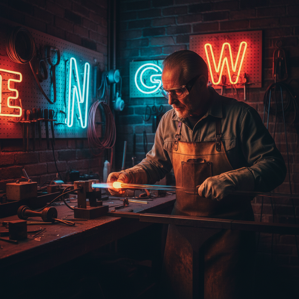 Voltage & Gas: The Neon Sculptor