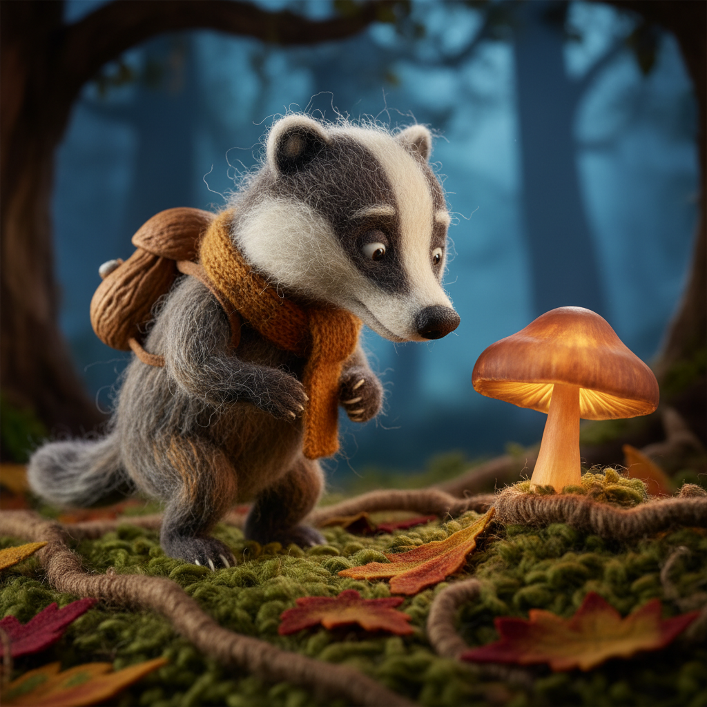 The Felted Forager: Woolen Woods