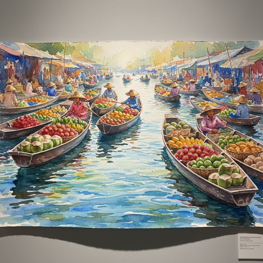 Floating Harvest: Riverine Tapestry