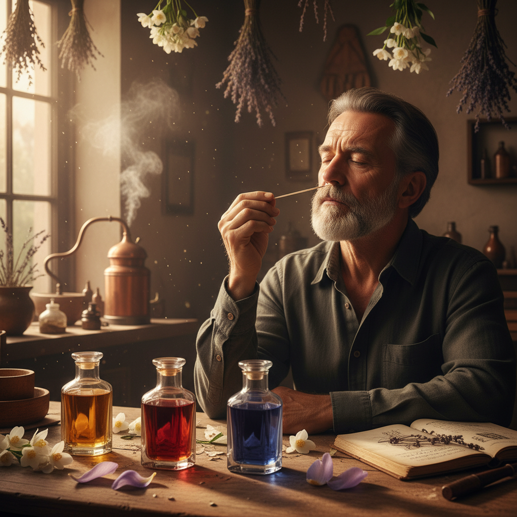 The Olfactory Composer: Essence of Iris
