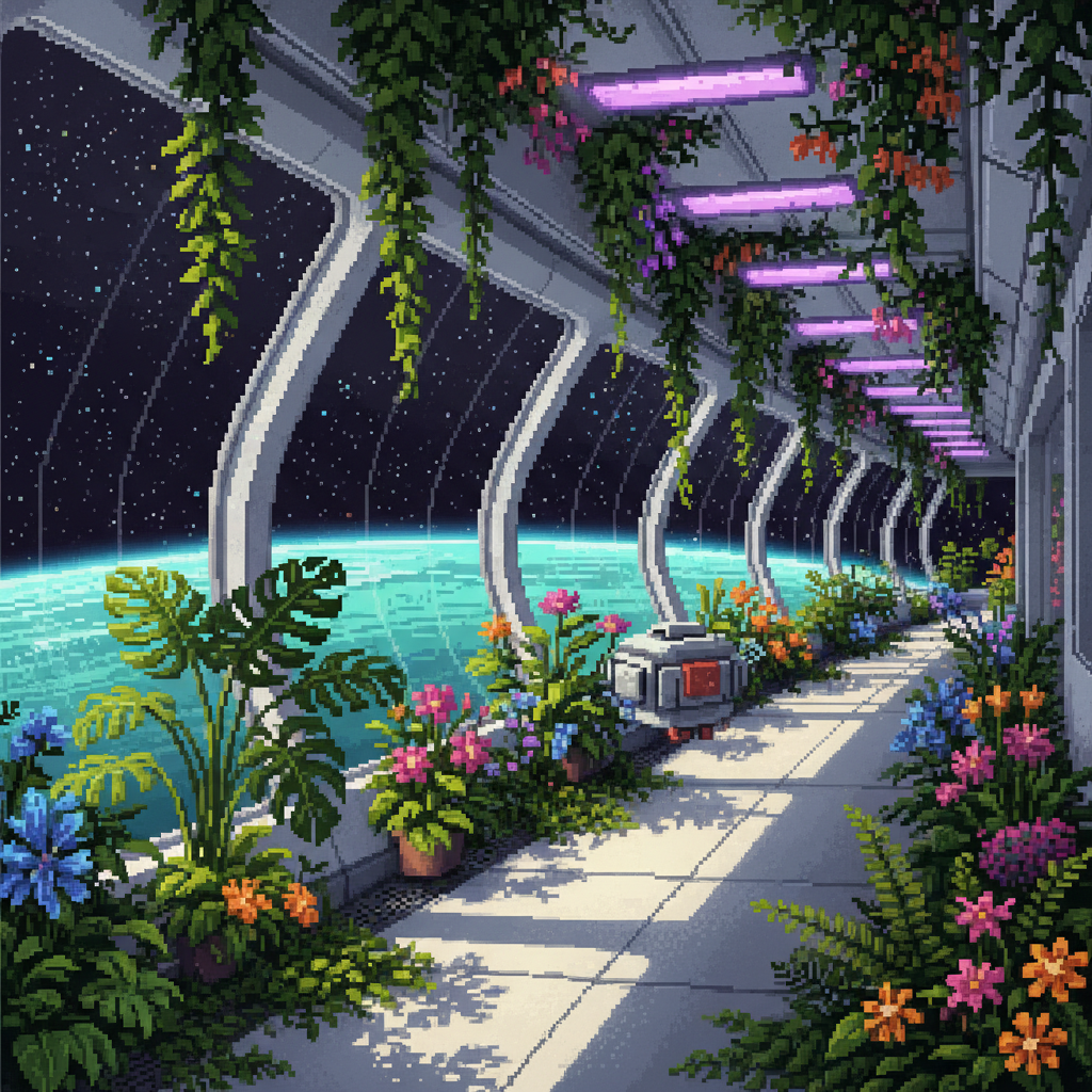 The Orbital Arboretum: Botanical Void