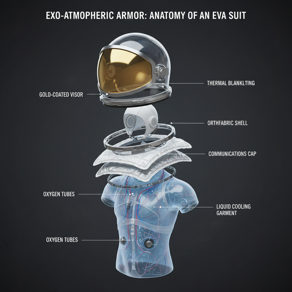 Exo-Atmospheric Armor: Anatomy of an EVA Suit