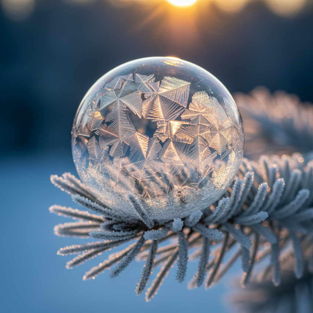 Winter's Fragile Embrace