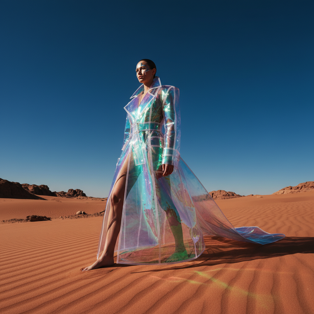 Prism of the Dunes: The Dichroic Nomad