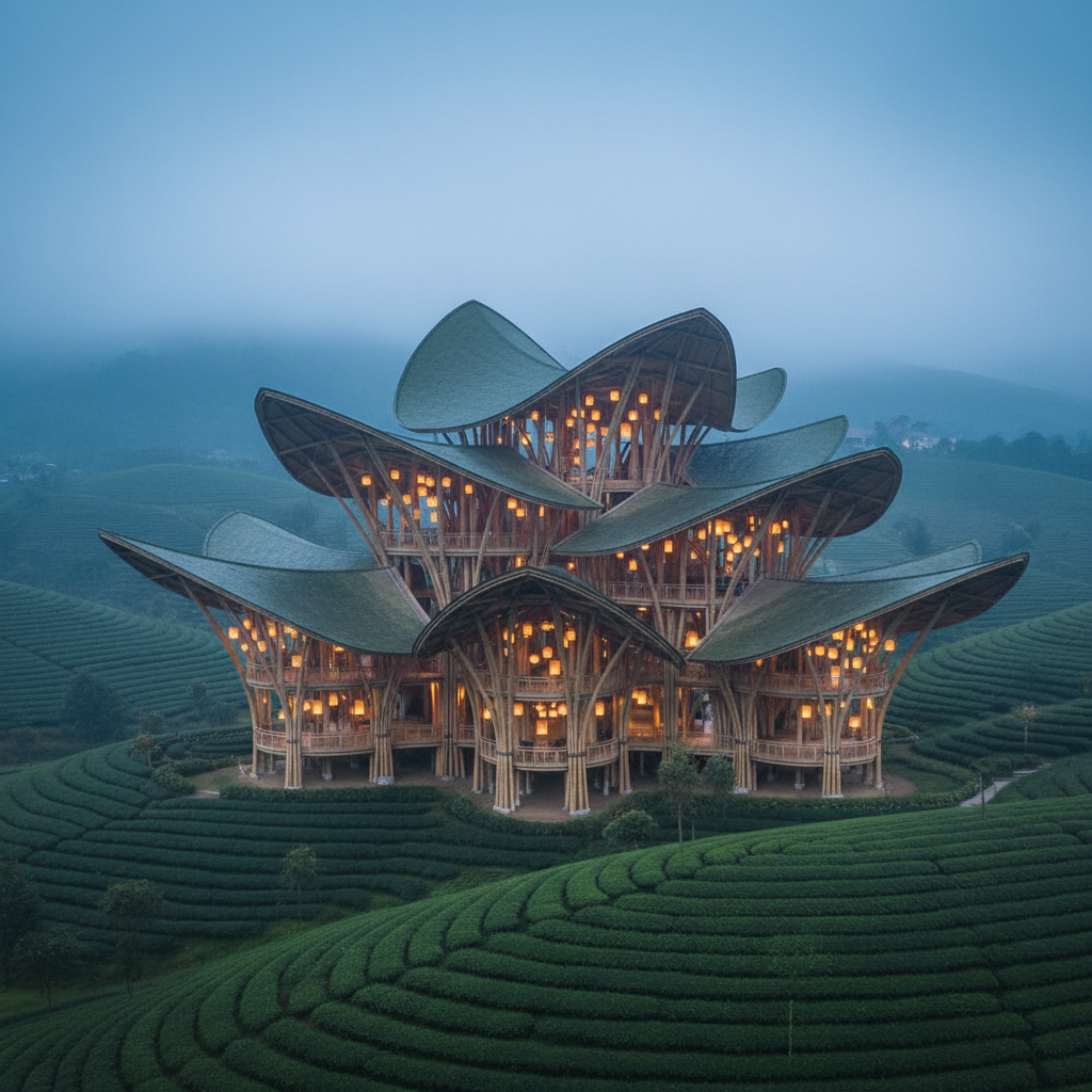 Whispers of Bamboo: Twilight Embrace