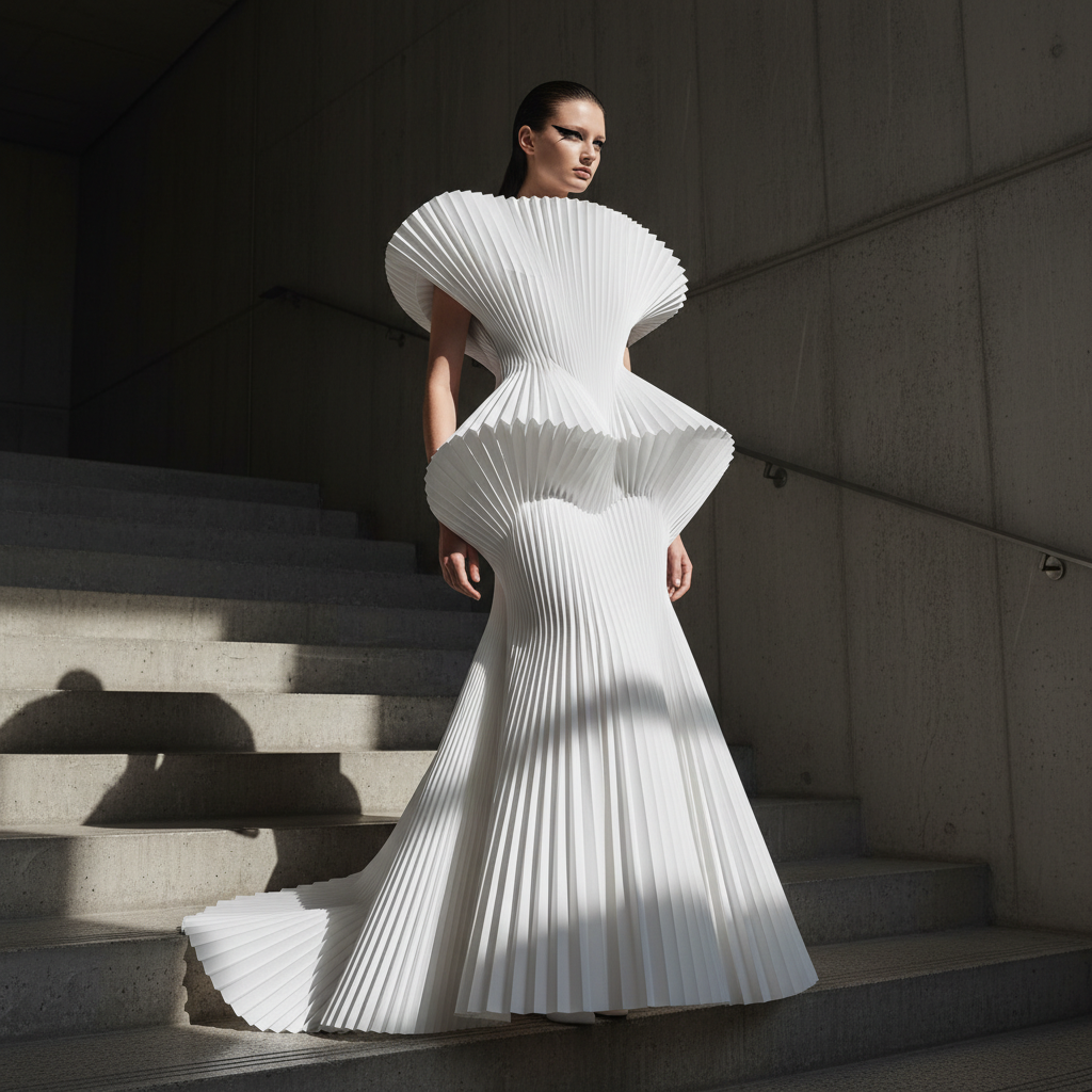 The Paper Architect: Parametric Pleats