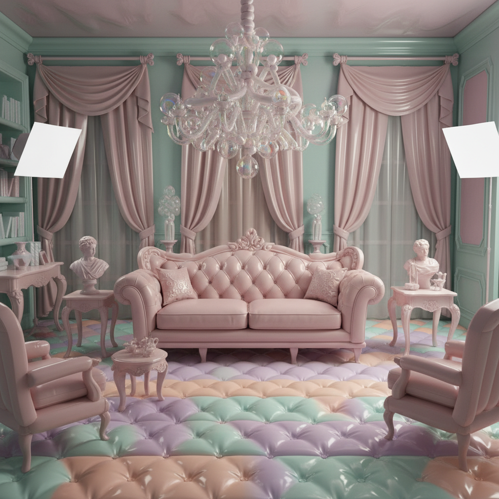 Pneumatic Rococo: The Balloon Boudoir