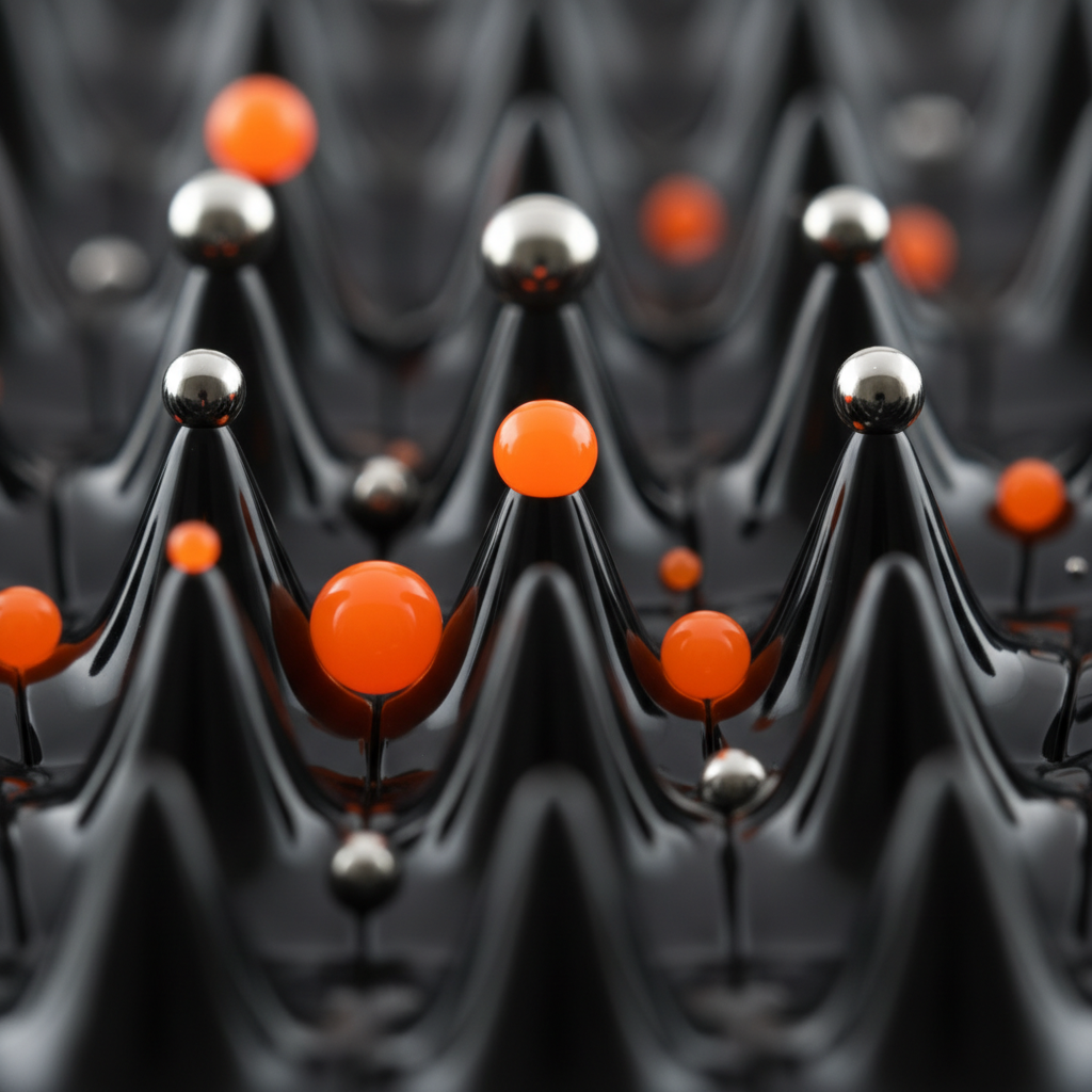 Magnetic Bloom: Neon Ferrofluid Sculptures