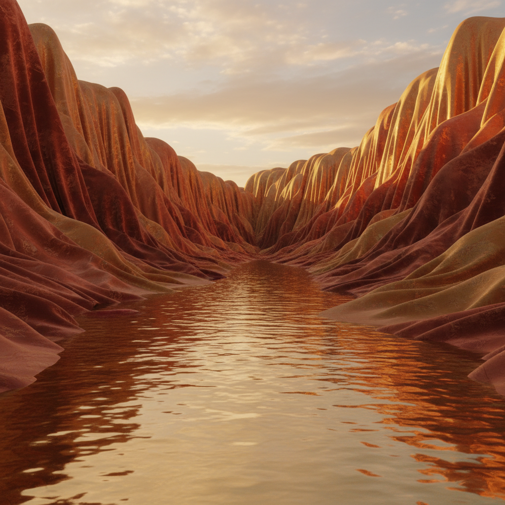 The Velvet Canyon: Soft Geology